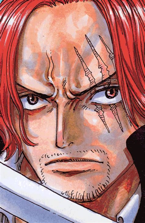 One Piece Drawing One Piece Manga Red Hair Shanks One Piece Photos
