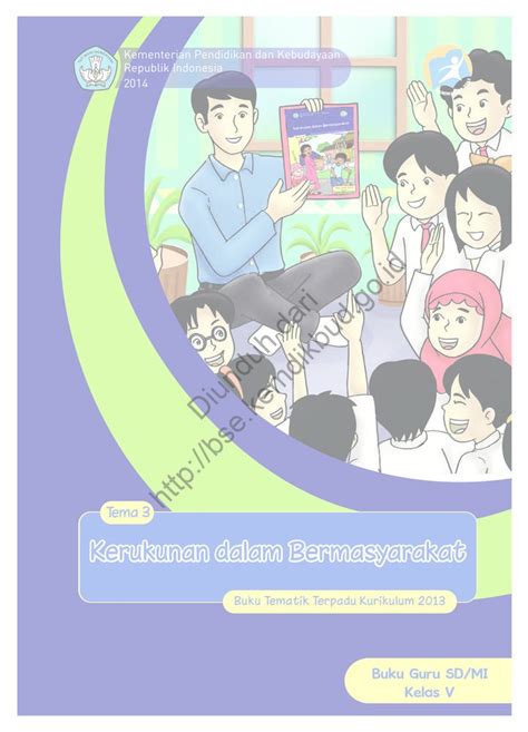 Kerukunan Dalam Bermasyarakat Buku Guru Kelas 5 Sd Buku Sekolah Elektronik