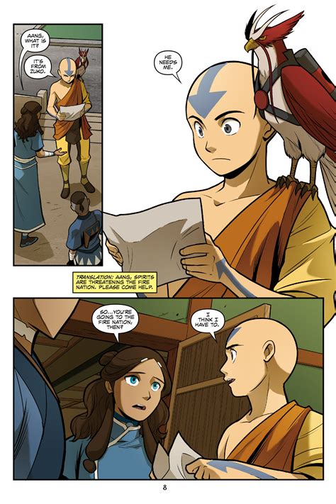 Nickelodeon Avatar The Last Airbender Smoke And Shadow Part 2 Read