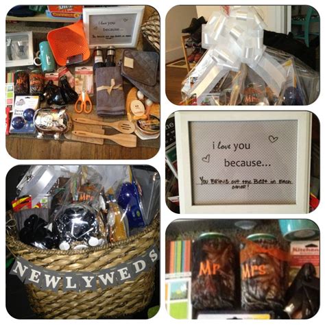 Diy Personalized Newlywed Housewarming Gift Basket Neat Gift Ideas