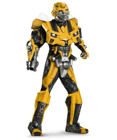 Adult Transformers Bumblebee 3d Movie Halloween Costume