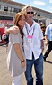 Eric Clapton et sa femme Melia en juillet 2010 au Grand Prix de Formule ...