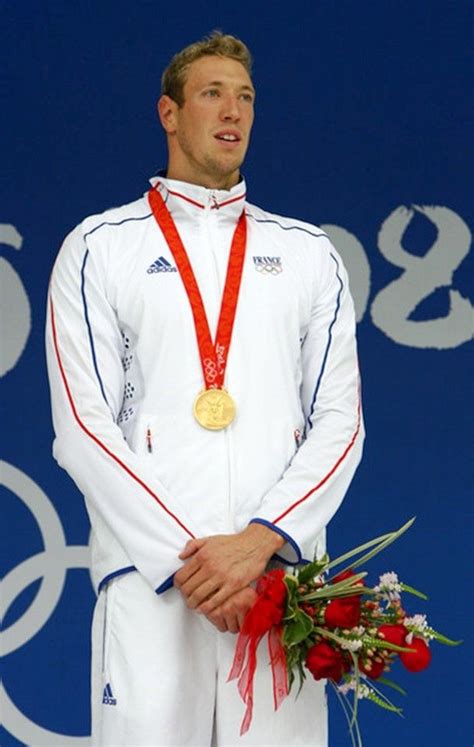 Alain Bernard Of France Won The 100 Metres Freestyle Swimming At The
