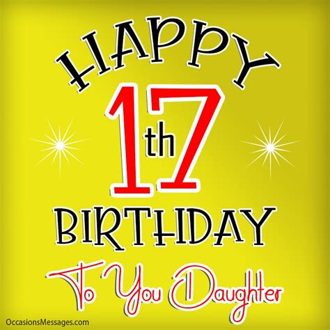 Birthday Wishes For My 17 Year Old Daughter Top 100 Happy 17th