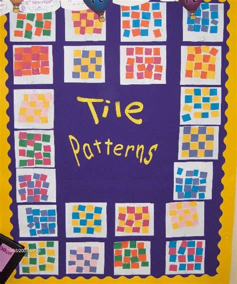 Tile Patterns Classroom Display Photo Photo Gallery Sparklebox