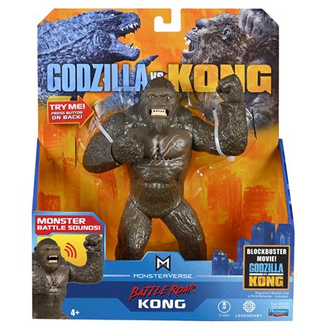Monsterverse Godzilla Vs Kong Inch Electronic Figure Assorted Toys My