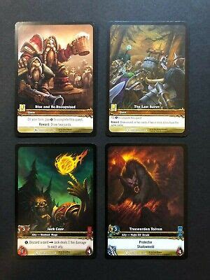World Of Warcraft Wow Tcg Drums Of War Promo Extended Art Promo Bundle