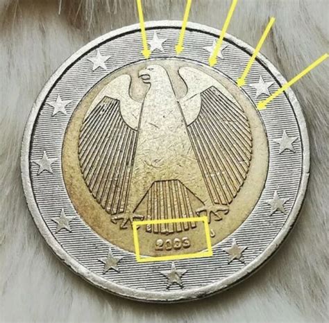 Moneta Da 2 Euro Germania2003 Conio Errato Ebay