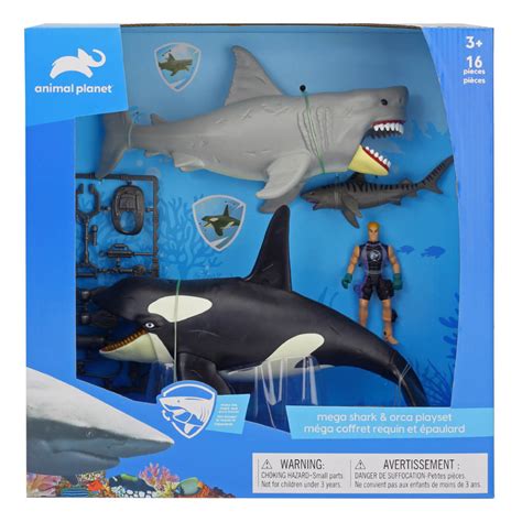 Mega Shark And Orca Playset Toys R Us Canada
