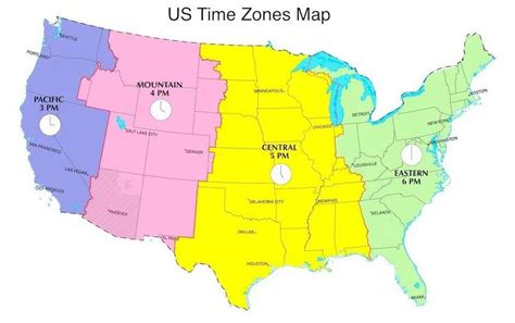Austin Texas Time Zone Map Flowers List