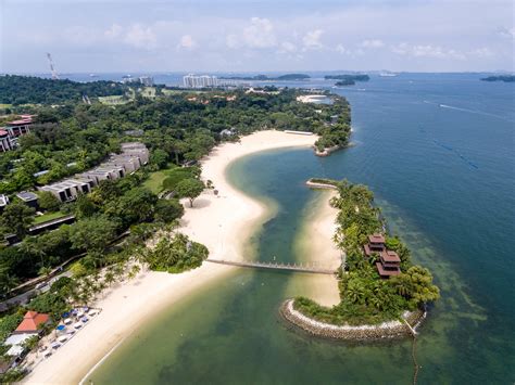 Aerial Palawan Island And Beach In Sentosa Singapore Flickr