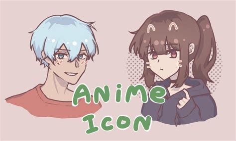 Draw Anime Icons Avatars Pfp By Moonycheese Fiverr