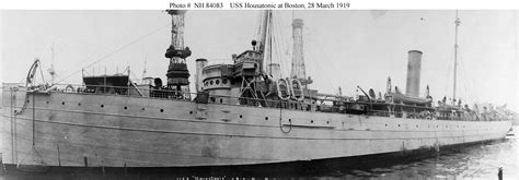 Usn Ships Uss Housatonic Id 1697 1918 1919