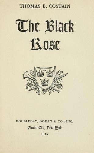 The Black Rose 1945 Edition Open Library