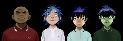 gorillaz take fred perry 2d as the brand s new campaign faces hero
