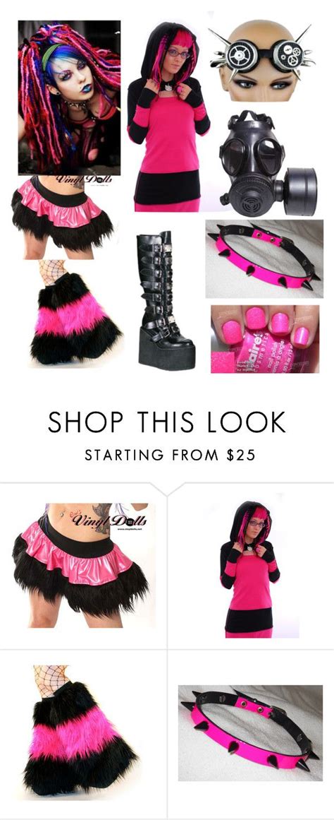 Pink Cyber Goth Clothes For Women Clothes Design Women