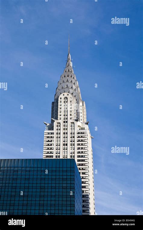 The Chrysler Building On Lexington Avenue Manhattan New York City