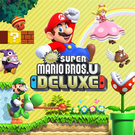 New Super Mario U Deluxe Mario Kart Deluxe Two Game Bundle Nintendo