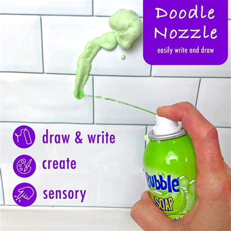 Mr Bubble Twin Pack Foam Soap Create Kids Bath Slime Sculpt