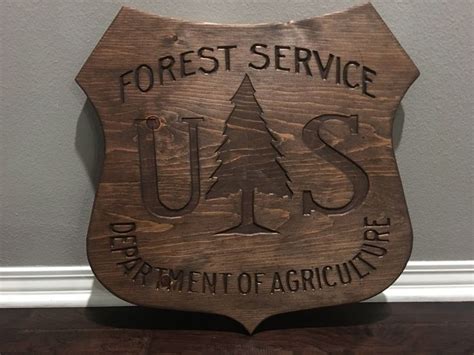 Excited To Share This Item From My Etsy Shop Forest Service Wood Sign