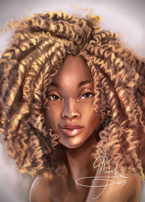 Black Women Art — Anat By Mesrile Black Women Art Black Girl Art
