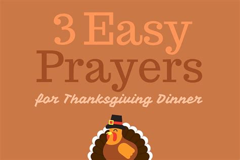 3 Easy Prayers For Thanksgiving Dinner Busted Halo