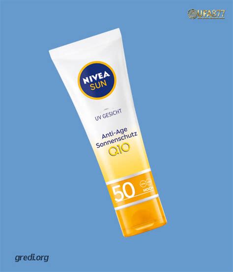 Nivea Sun Uv Face Soothing Sensitive Sun Cream Spf50