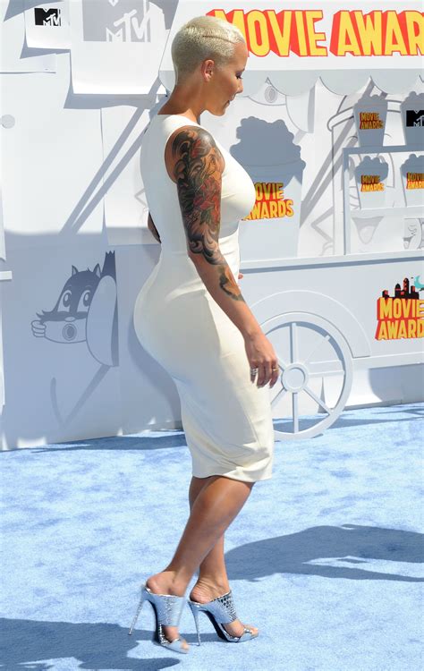 Amber Rose At The 2015 Mtv Movie Awards In Los Angeles Hot Celeb Pics