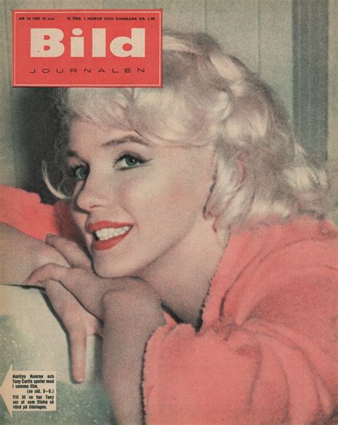 Bild Journalen 1959 Magazine From Sweden Front Cover Photo Of
