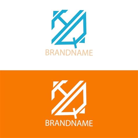 Premium Vector Modern Monogram Initial Letter Hq Logo Design Template
