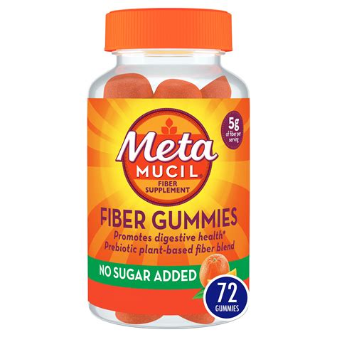 Metamucil Daily Fiber Supplement Fiber Gummies For Digestive Health
