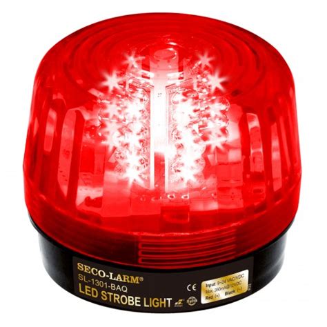 Strobe Light Led Red Outdoor 9 24v Total Security Warehouse