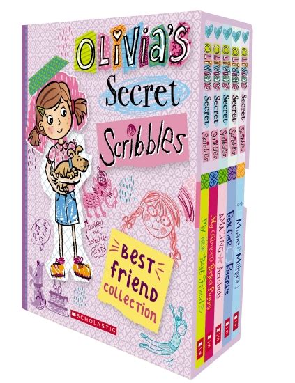The Store Olivias Secret Scribbles 5 Pk Pack The Store