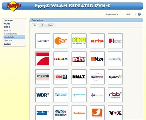 Nehmen wir mal an, ich hätte hier so eine liste die per pdf downloadbar wäre. Im Test FRITZ! WLAN Repeater DVB-C inkl. FRITZ! TV App ...
