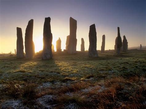 Callanish Standing Stones Isle Of Lewis Outer Hebrides Scotland