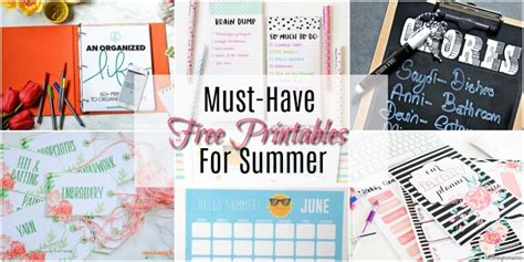 Must Have Free Printables For Summer Resin Crafts Blog