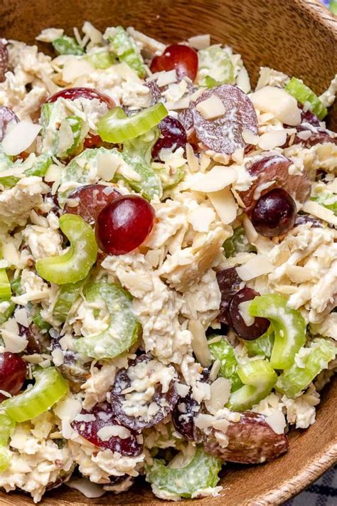 Chicken salad is any salad with chicken as a main ingredient. Simple Creamy Chicken Salad Recipe - Grandma Linda's Recipes