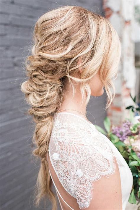 39 Braided Wedding Hair Ideas You Will Love ️ Braided Wedding Hair Mermail Braid O Long Hair