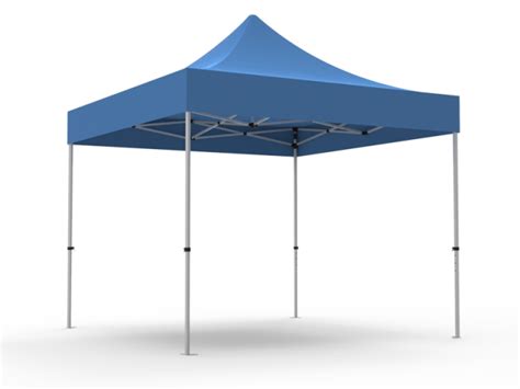 10x10 Unprinted Blue Pop Up Event Tent Canopy Signwin