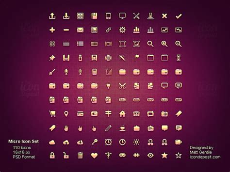 15 Awesome Mini Icon Sets Bashooka