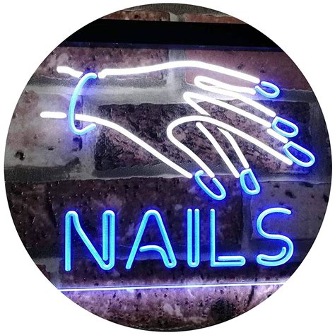 Salon Nails Led Neon Light Sign Led Neon Lighting Neon Light Signs