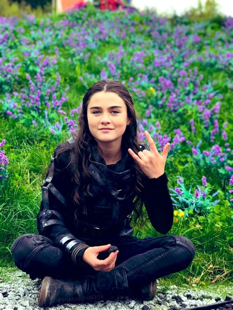 Lola Flanery On In 2020 The 100 Cast The 100 Characters The 100 Clexa