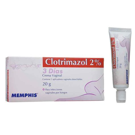 Clotrimazol 2 Crema Vaginal 20 Gr Memphis Droguería Stellar Familiar