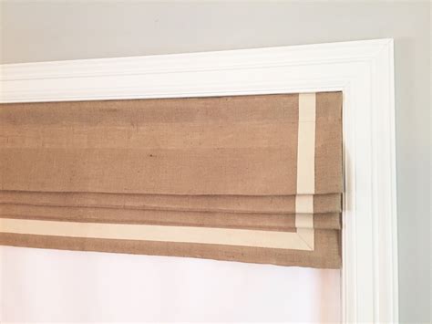 Westelm.com has been visited by 100k+ users in the past month Faux fake Flat Roman Shade Valance With Grosgrain Ribbon