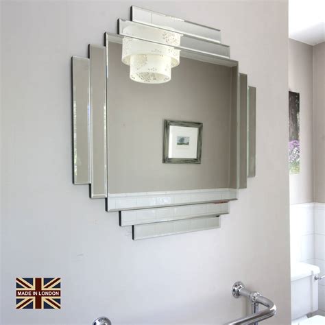 Art deco combines a variety of elements from different historical styles. uk made art deco glass mirror by decorative mirrors online ...