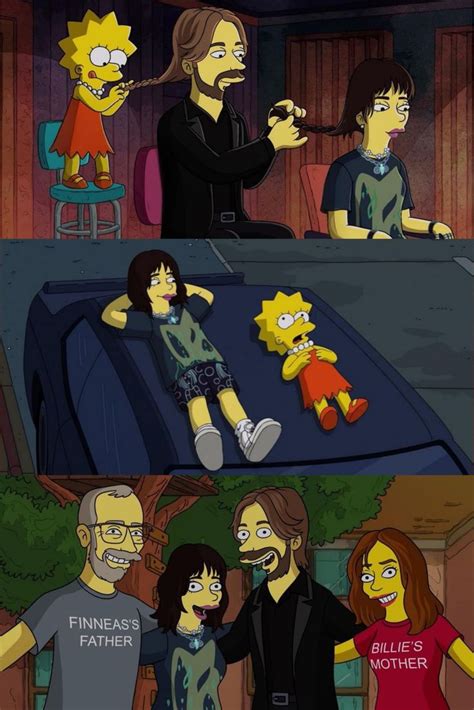 The Simpsons When Billie Met Lisa Billie Billie Eilish The Simpsons