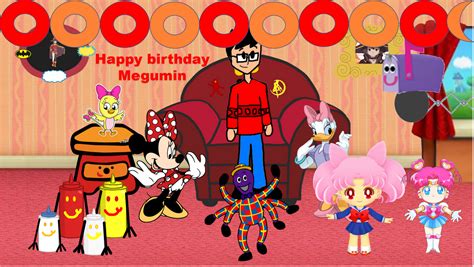 Happy Birthday Megumin Poster By Doodlebopsftw On Deviantart