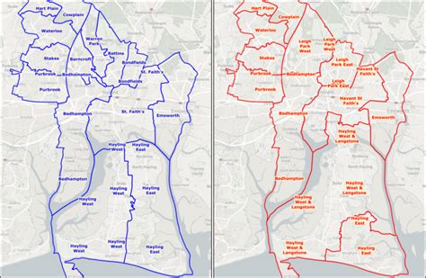 Havant Borough Council Ward Boundary Changes Coming Havant Civic Society