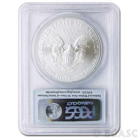 Buy 2015 W American Silver Eagle Coin Pcgs Graded Ms70 First Strike