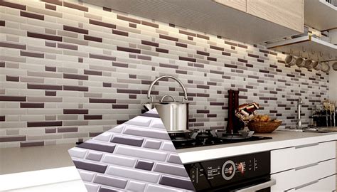 Whether you need it for your kitchen walls or bathroom, there are a variety of styles and colors to choose from. Peel and Stick Tile Backsplash for Kitchen Wall Mosaic | Clever Mosaics | Backsplash designs ...